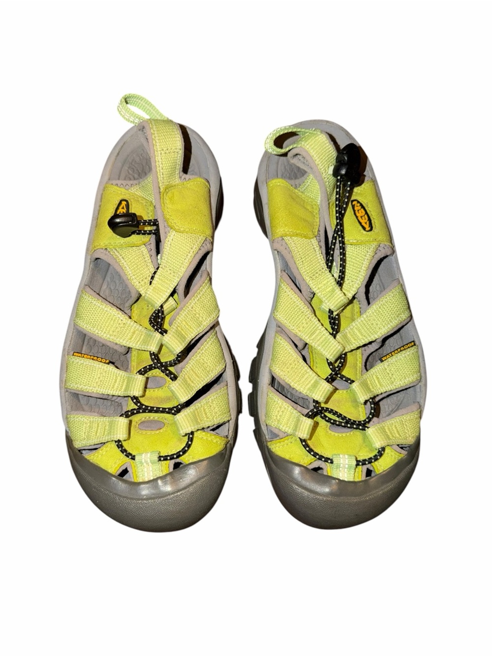 KEEN Women’s Newport H2 Green Gray Waterproof Sport Sandals Size 7.5